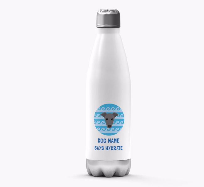 'Says Hydrate' - Personalized {breedFullName} Water Bottle